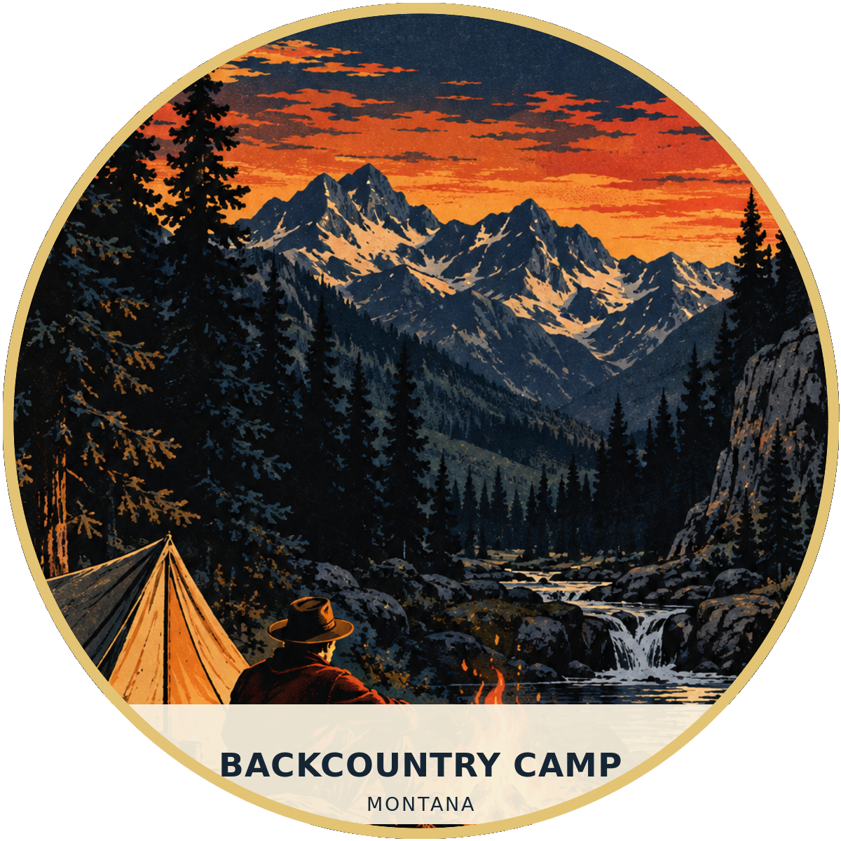 Backcountry Camp Retro approved master artwork reference