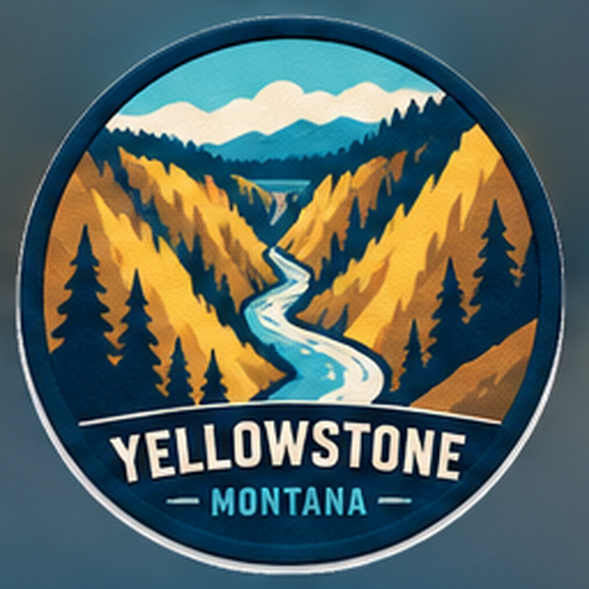 Yellowstone Grand Canyon approved master artwork reference