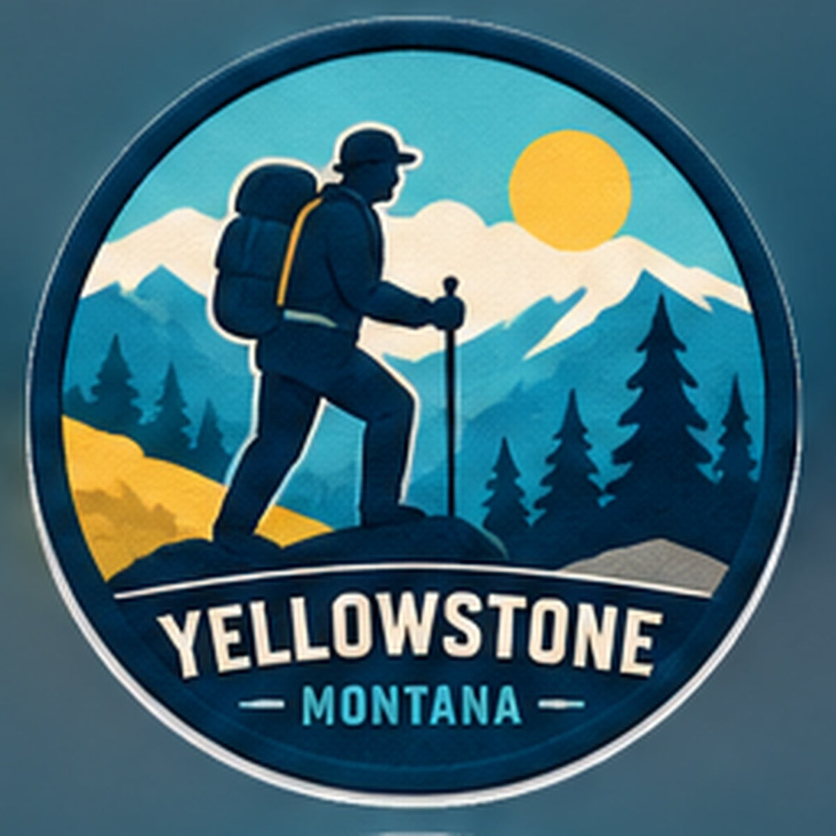 Yellowstone Hiking approved master artwork reference