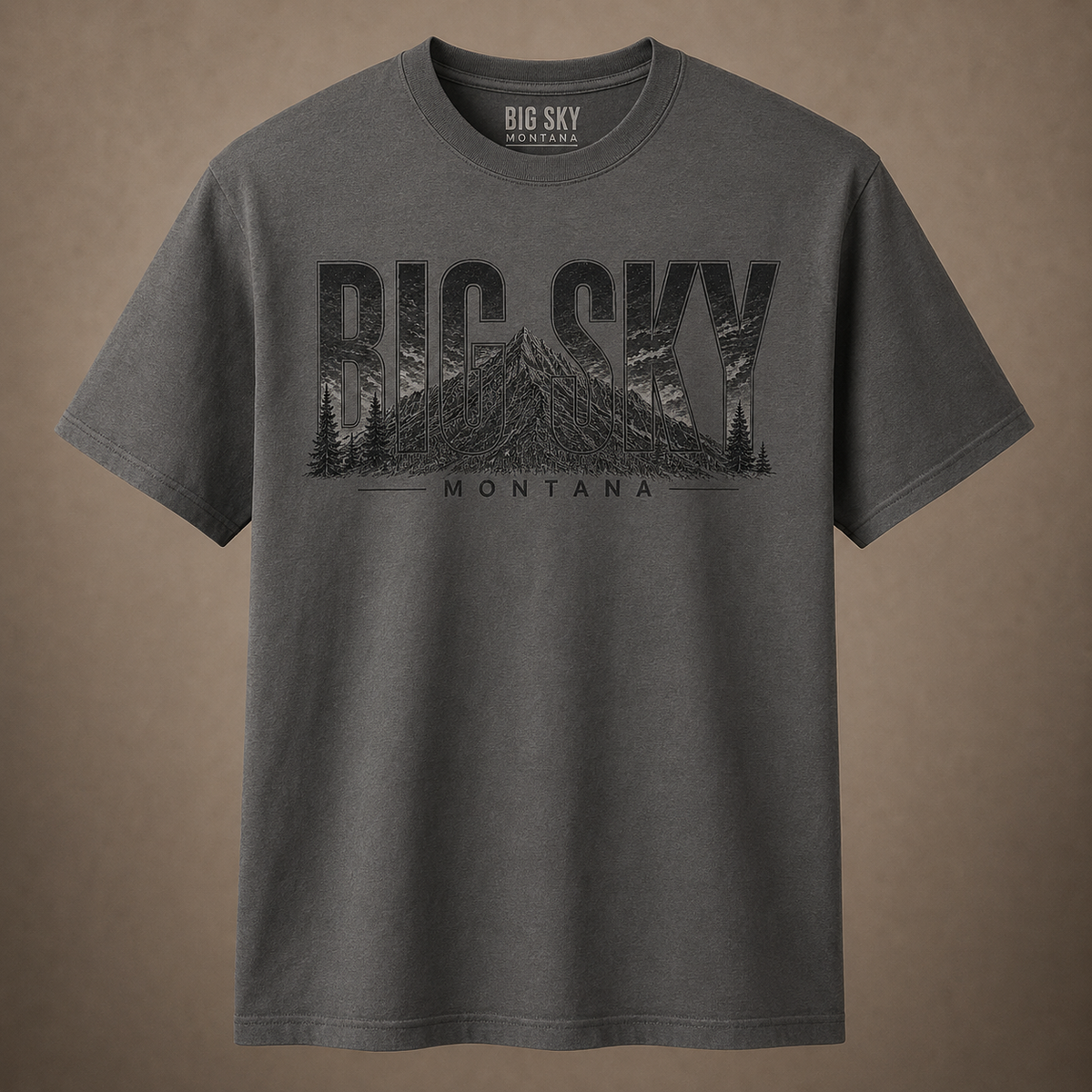 Big Sky Heritage Ash T-Shirt product image