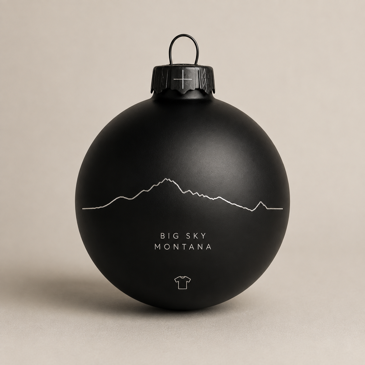 Lone Peak One Line Christmas Ornament product image