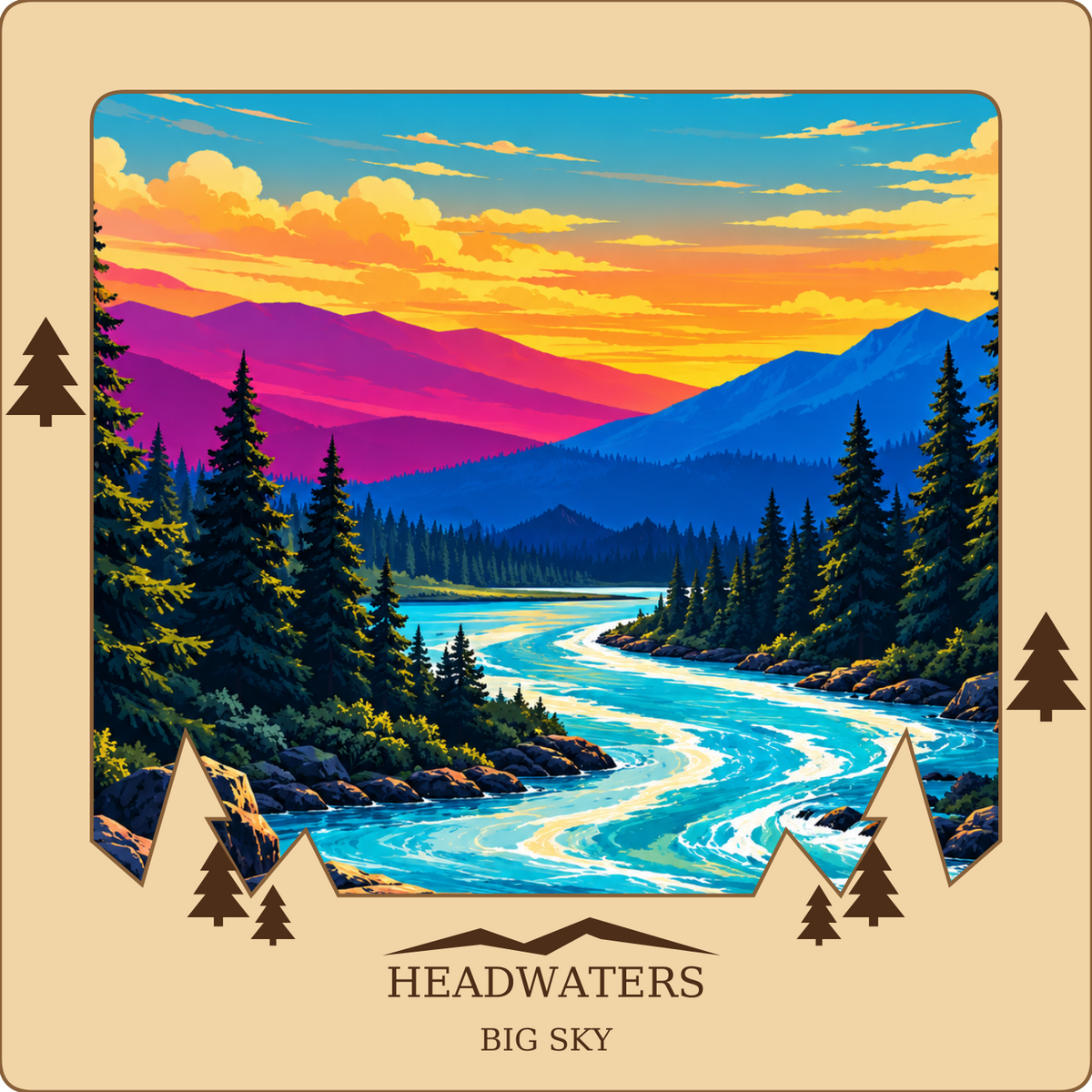 SL-BS-07-NL | Headwaters framed design preview; hardware not shown