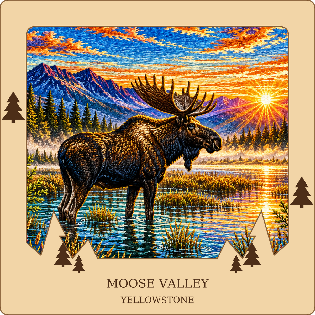 SL-NEW-MOOSE-NL | Moose Valley framed design preview; hardware not shown
