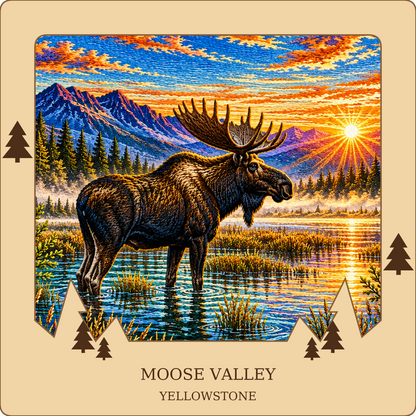 SL-NEW-MOOSE-NL | Moose Valley framed design preview; hardware not shown