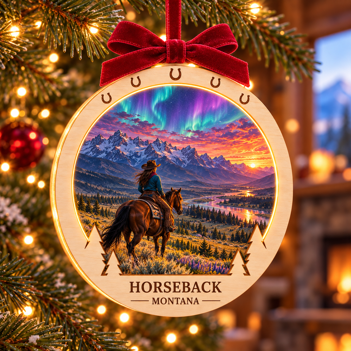 SL-OAC-02-FUSION-CO | Horseback Montana — Fusion Light-Up Ornament — generated lifestyle mockup