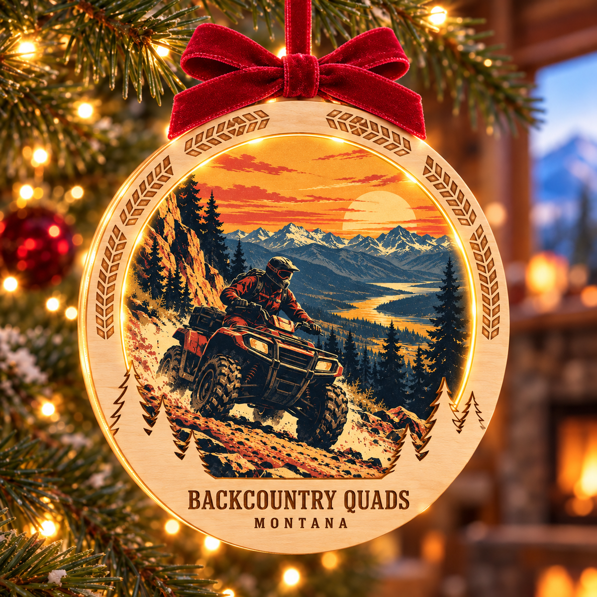 SL-OAC-03-RETRO-CO | Backcountry Quads Montana Retro Light-Up Ornament — generated lifestyle mockup