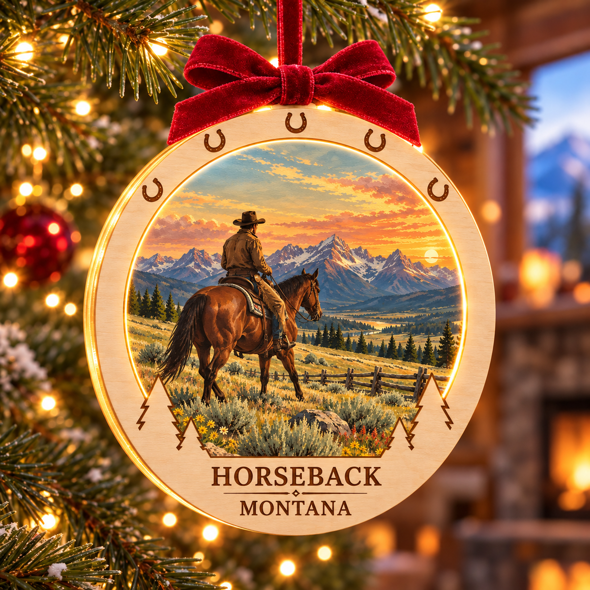 SL-OAC-02-CLASSIC-CO | Horseback Montana — Classic Light-Up Ornament — generated lifestyle mockup
