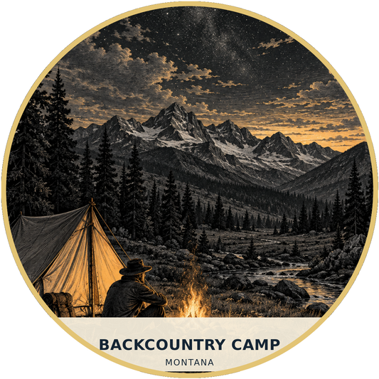 Backcountry Camp Montana Signature Patch
