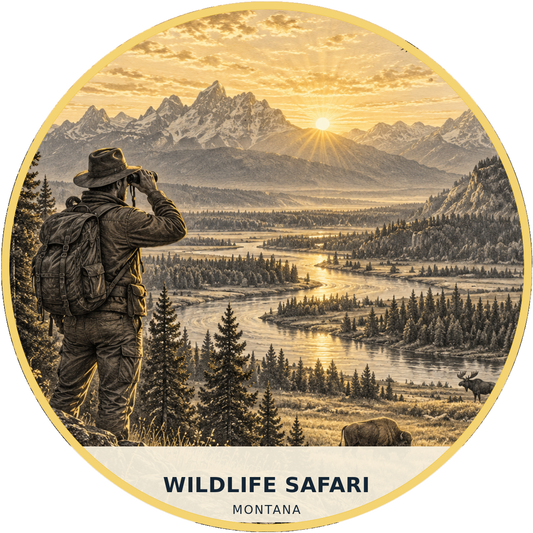 Wildlife Safari Montana Signature Magnet