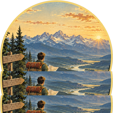 Adventure Calls Montana Magnet - Classic