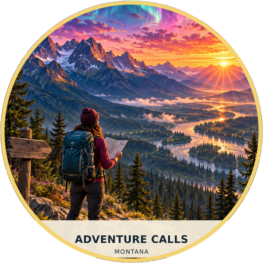 Adventure Calls Montana Fusion Magnet