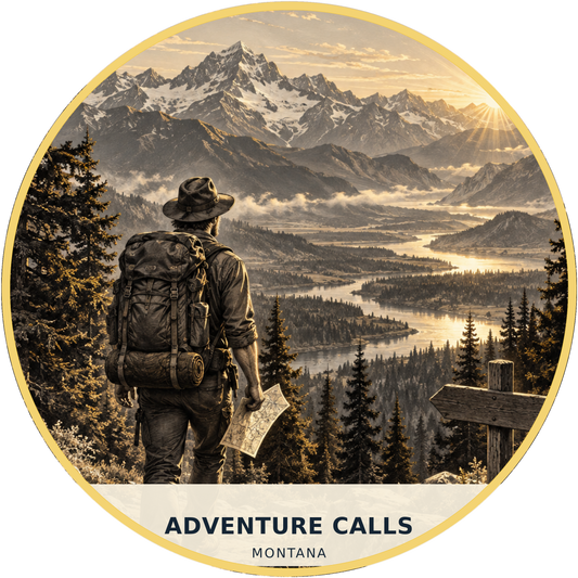 Adventure Calls Montana Signature Magnet