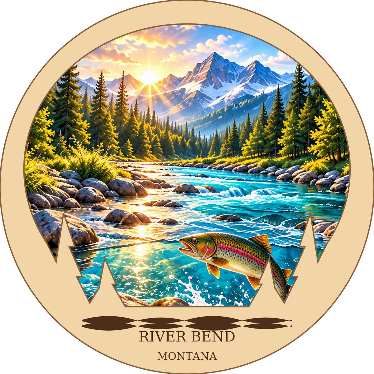 SL-NEW-RIVER-CO | River Bend framed design preview; hardware not shown