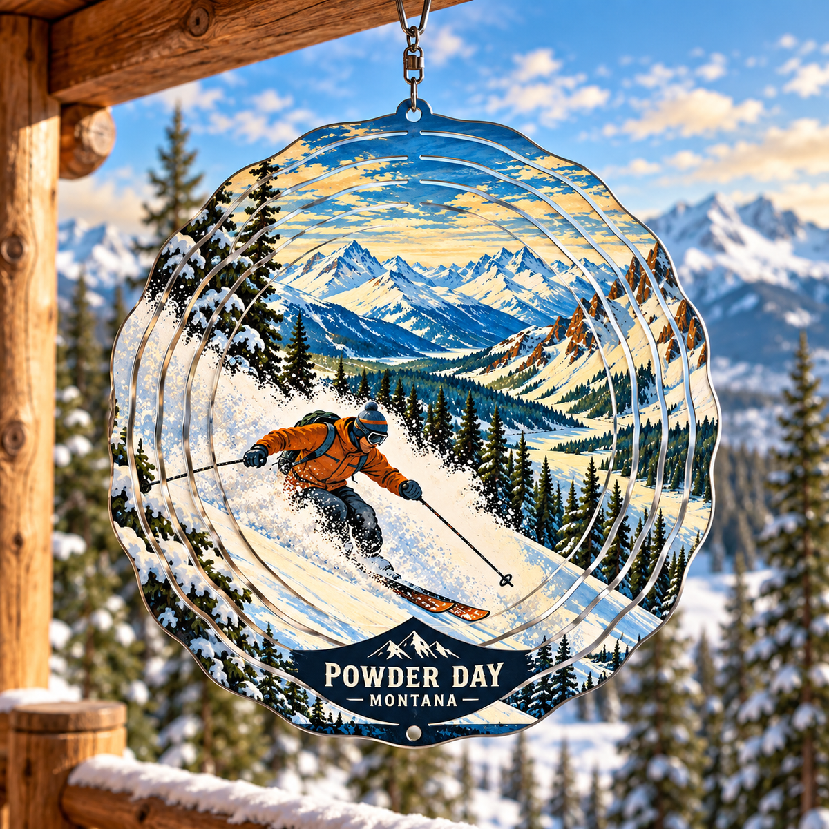 SL-OAC-01-CLASSIC-WS | Metal wind spinner — porch lifestyle mockup