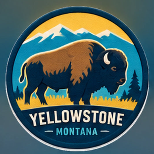 Yellowstone Bison approved master artwork reference