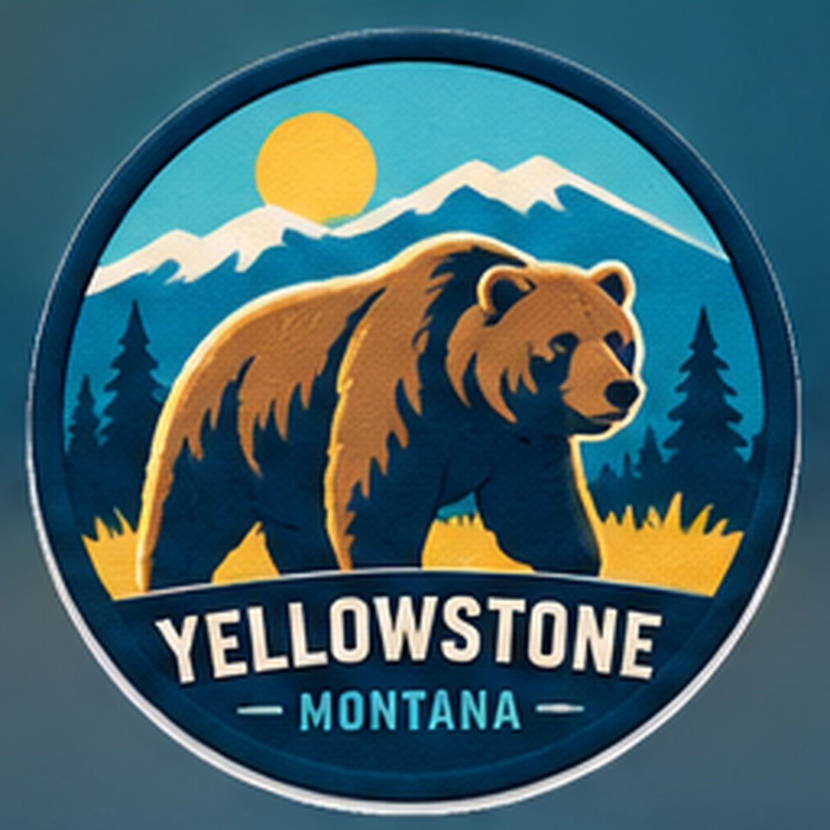Yellowstone Grizzly approved master artwork reference