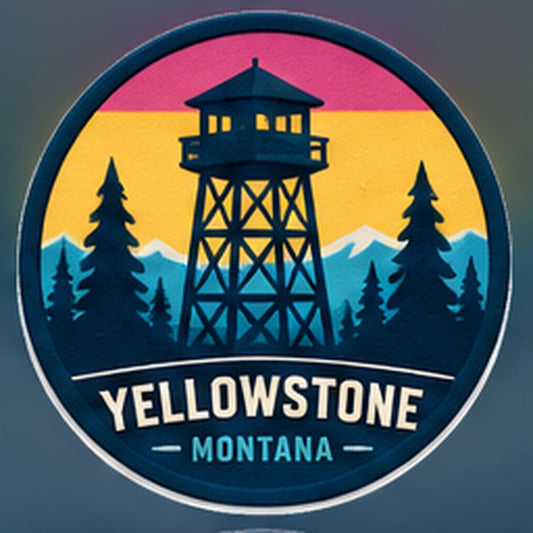Yellowstone Ranger Tower approved master artwork reference