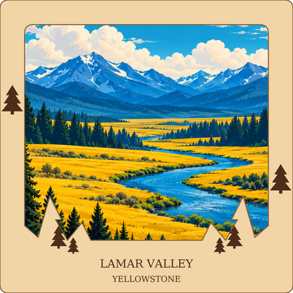 SL-YS-19-NL | Lamar Valley framed design preview; hardware not shown
