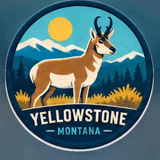 Yellowstone Pronghorn approved master artwork reference