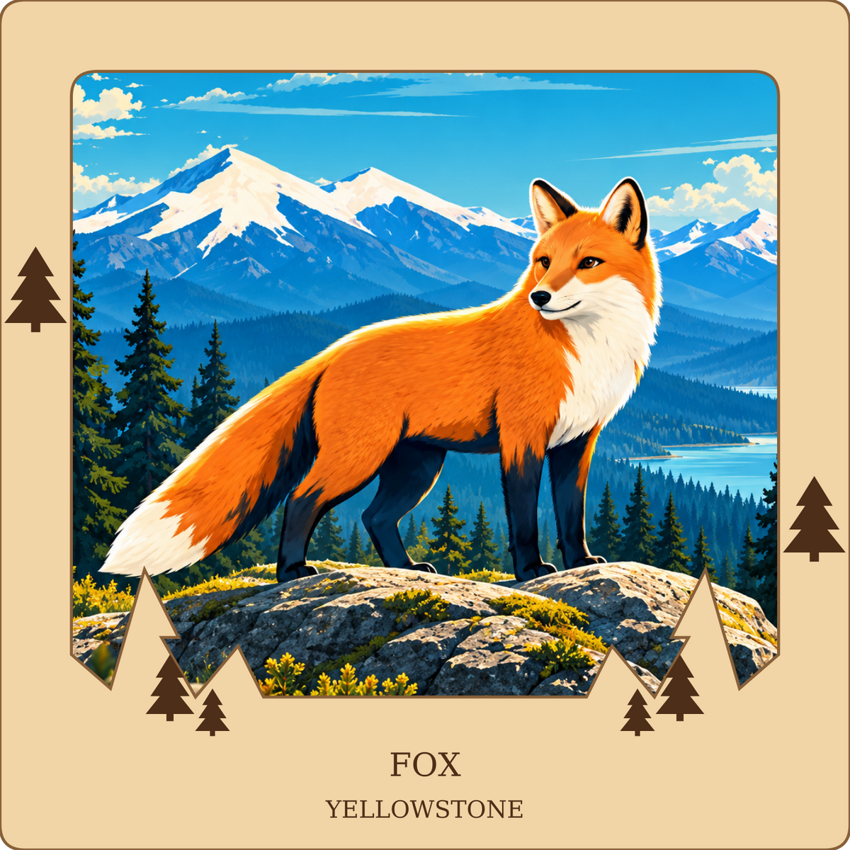 SL-YS-22-NL | Fox framed design preview; hardware not shown