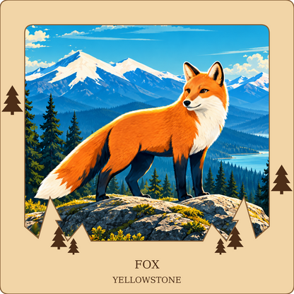 SL-YS-22-NL | Fox framed design preview; hardware not shown
