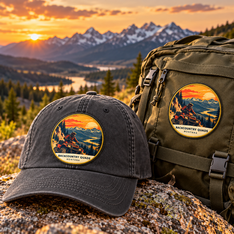 Backcountry Quads Montana Patch - Retro