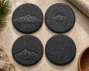 Topo Coaster Set™ - Montana 4-Pack
