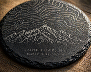 Topo Coaster Set™ - Montana 4-Pack