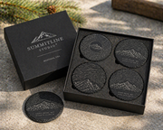 Topo Coaster Set™ - Montana 4-Pack
