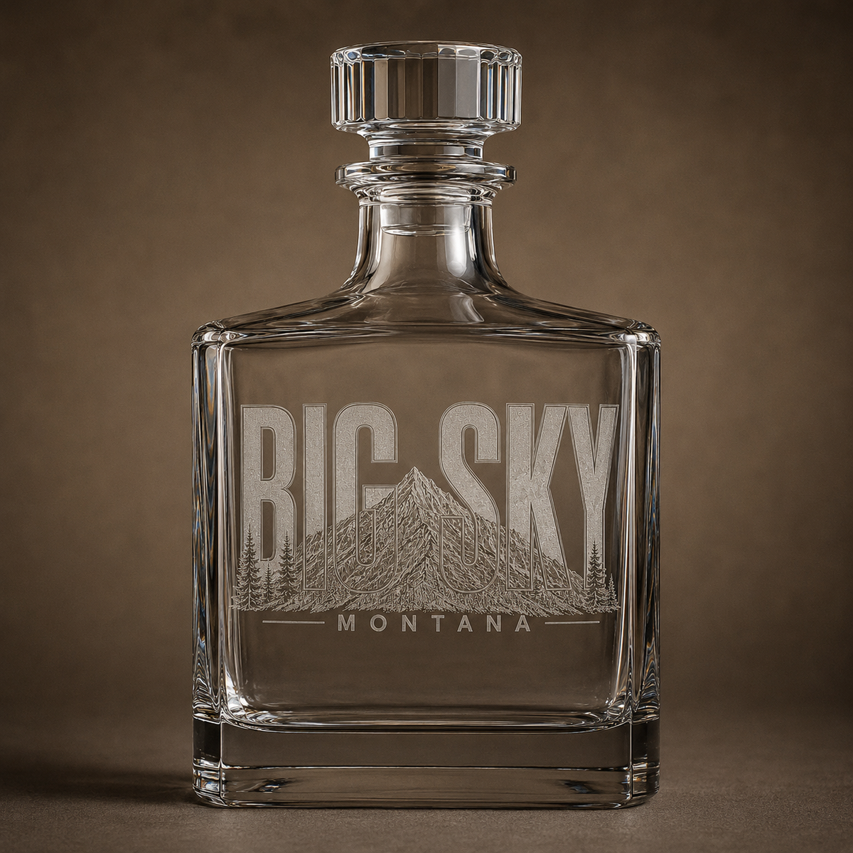Big Sky Heritage Whiskey Decanter product image