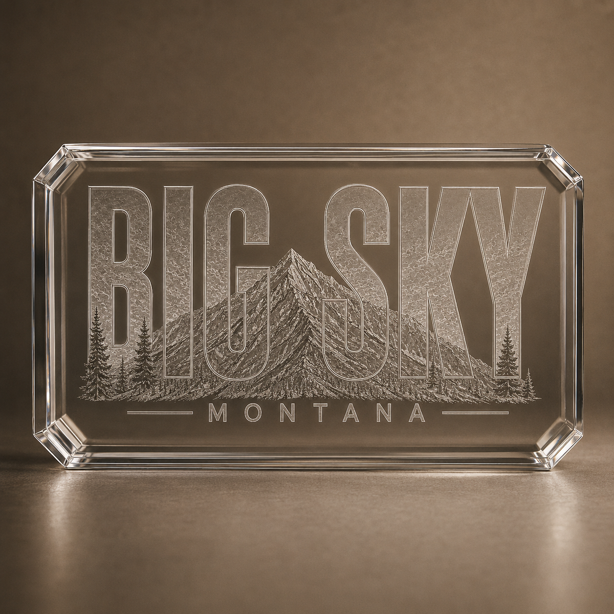Big Sky Heritage K9 Crystal Paperweight product image