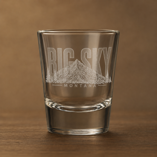 Big Sky Heritage Shot Glass product image