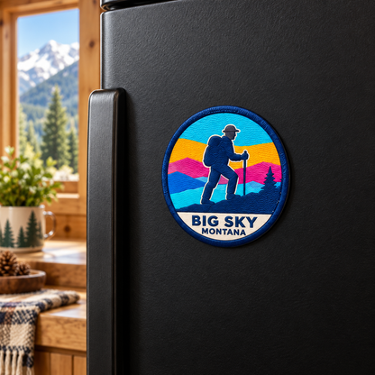 Lifestyle — refrigerator: Big Sky Montana Big Sky Hiker UV 3D collectible