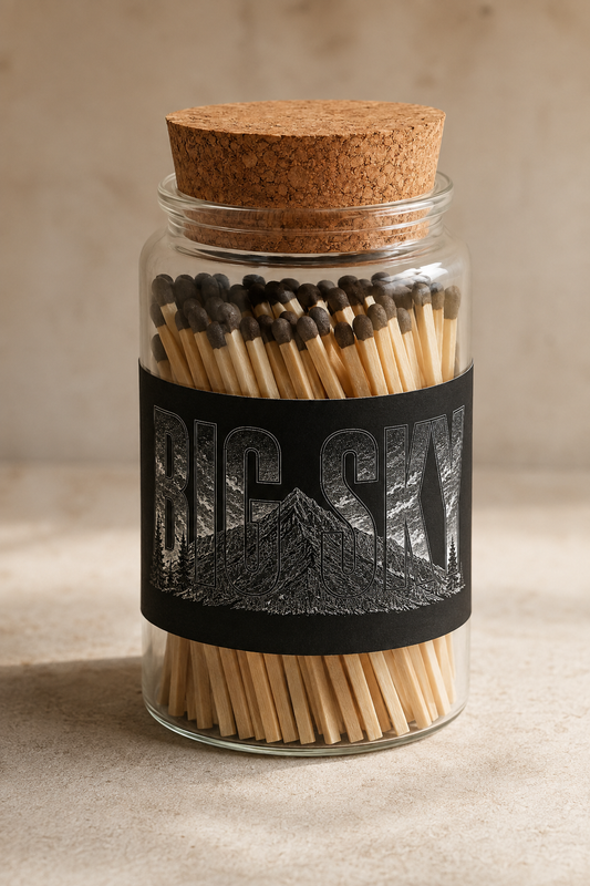 Big Sky Heritage Custom Matchstick Jar product image