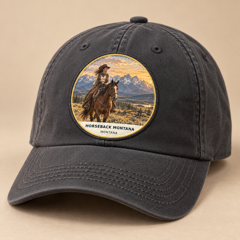 Horseback Montana Patch - Signature