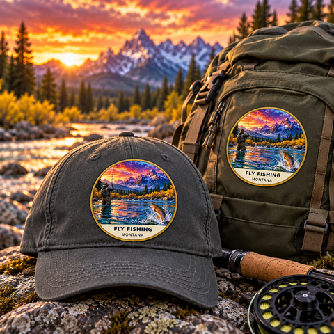 Fly Fishing Montana Patch - Fusion
