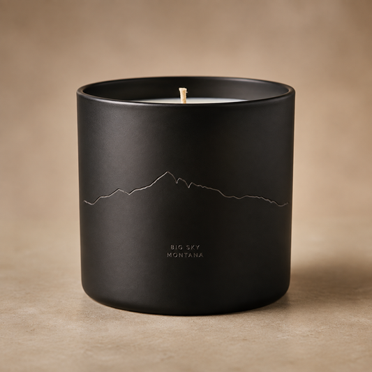 Lone Peak One Line Candle product image