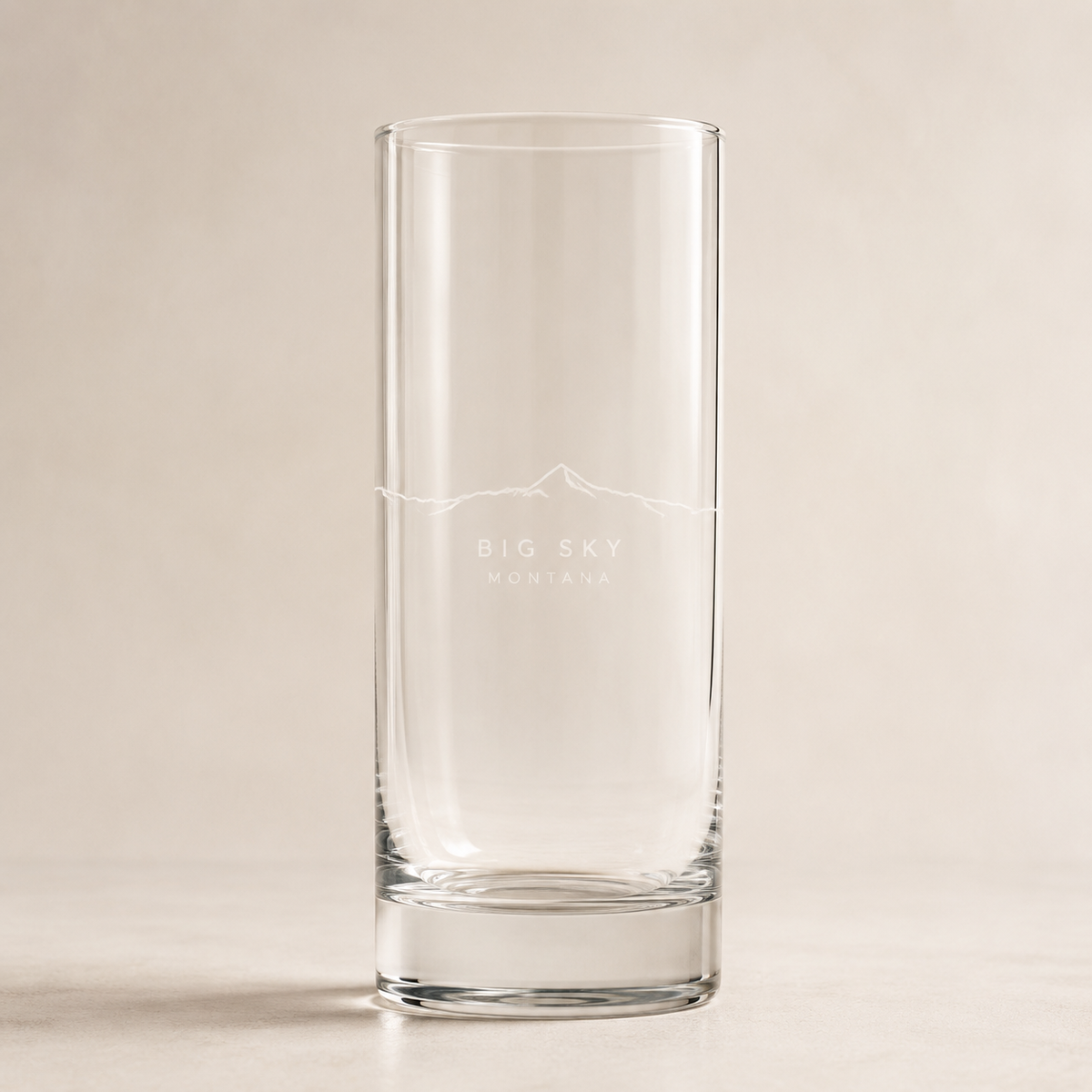 Lone Peak One Line Highball Glass product image