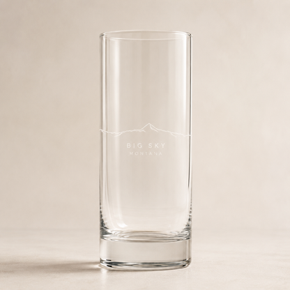 Lone Peak One Line Highball Glass product image