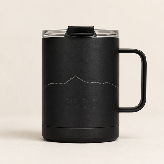Lone Peak One Line 24 oz Handle Mug product image