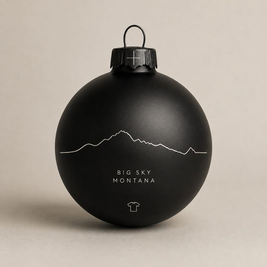 Lone Peak One Line Christmas Ornament product image