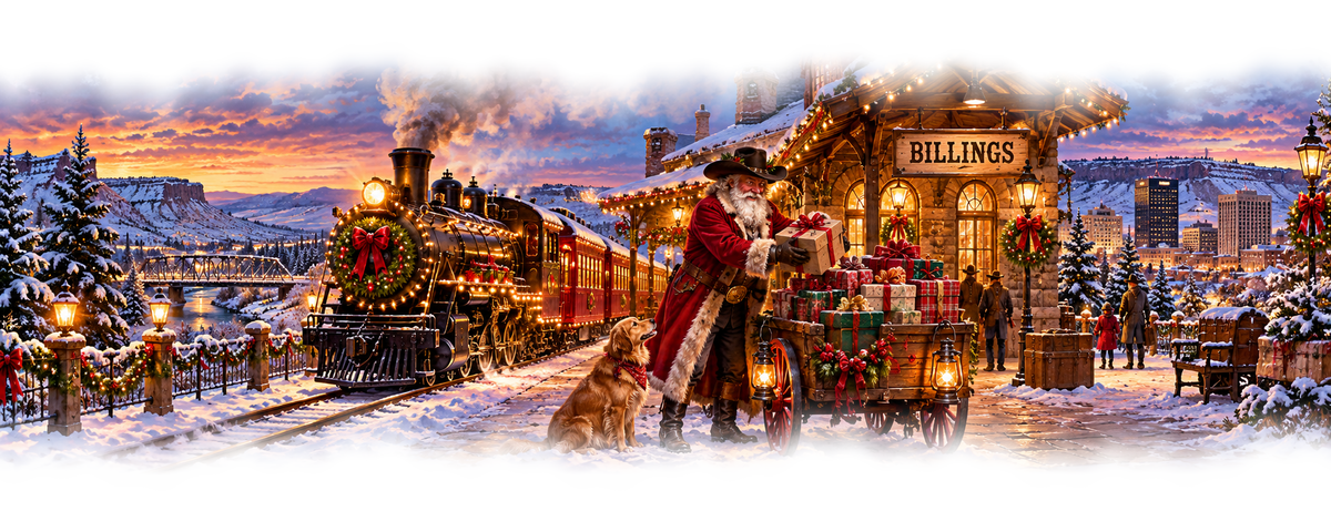 Billings Cowboy Santa original approved scene 3 with organic edges
