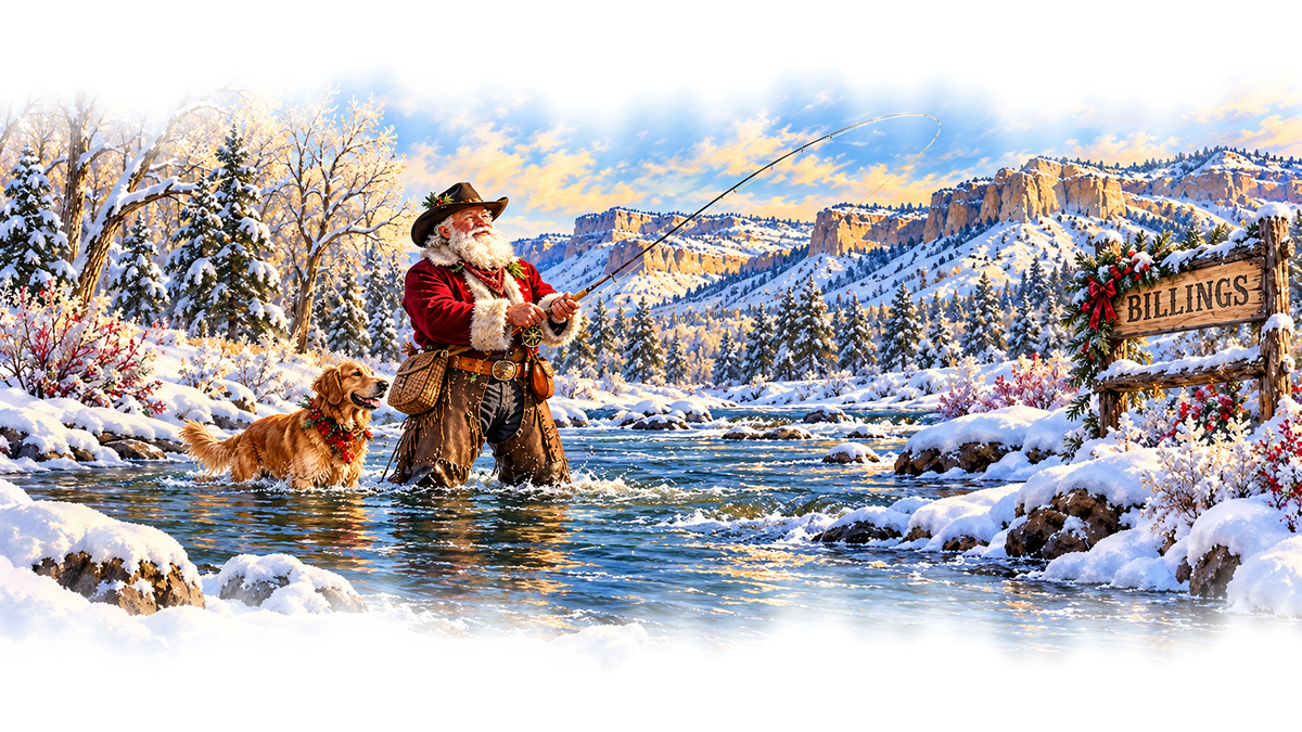 Billings Cowboy Santa original approved scene 4 with organic edges