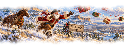 Billings Cowboy Santa original approved scene 5 with organic edges