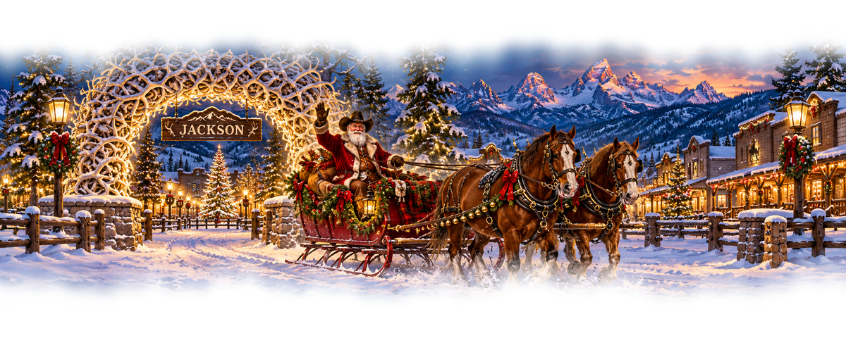 Jackson Cowboy Santa original approved scene 1 with organic edges