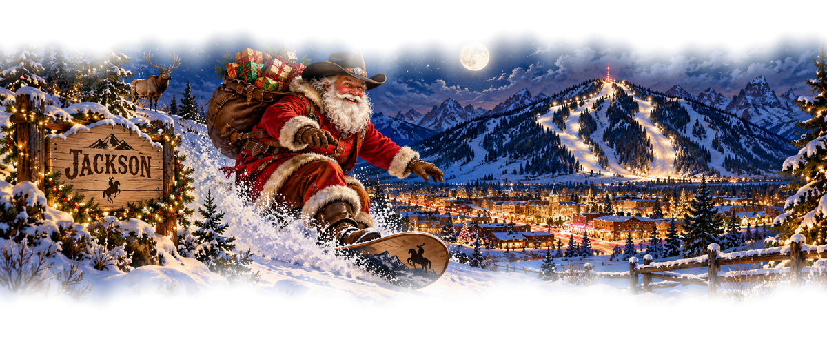 Jackson Cowboy Santa original approved scene 4 with organic edges