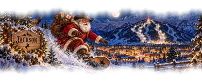 Jackson Cowboy Santa original approved scene 4 with organic edges