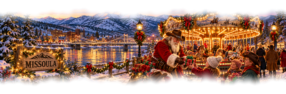 Missoula Cowboy Santa original approved scene 3 with organic edges