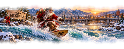 Missoula Cowboy Santa original approved scene 5 with organic edges