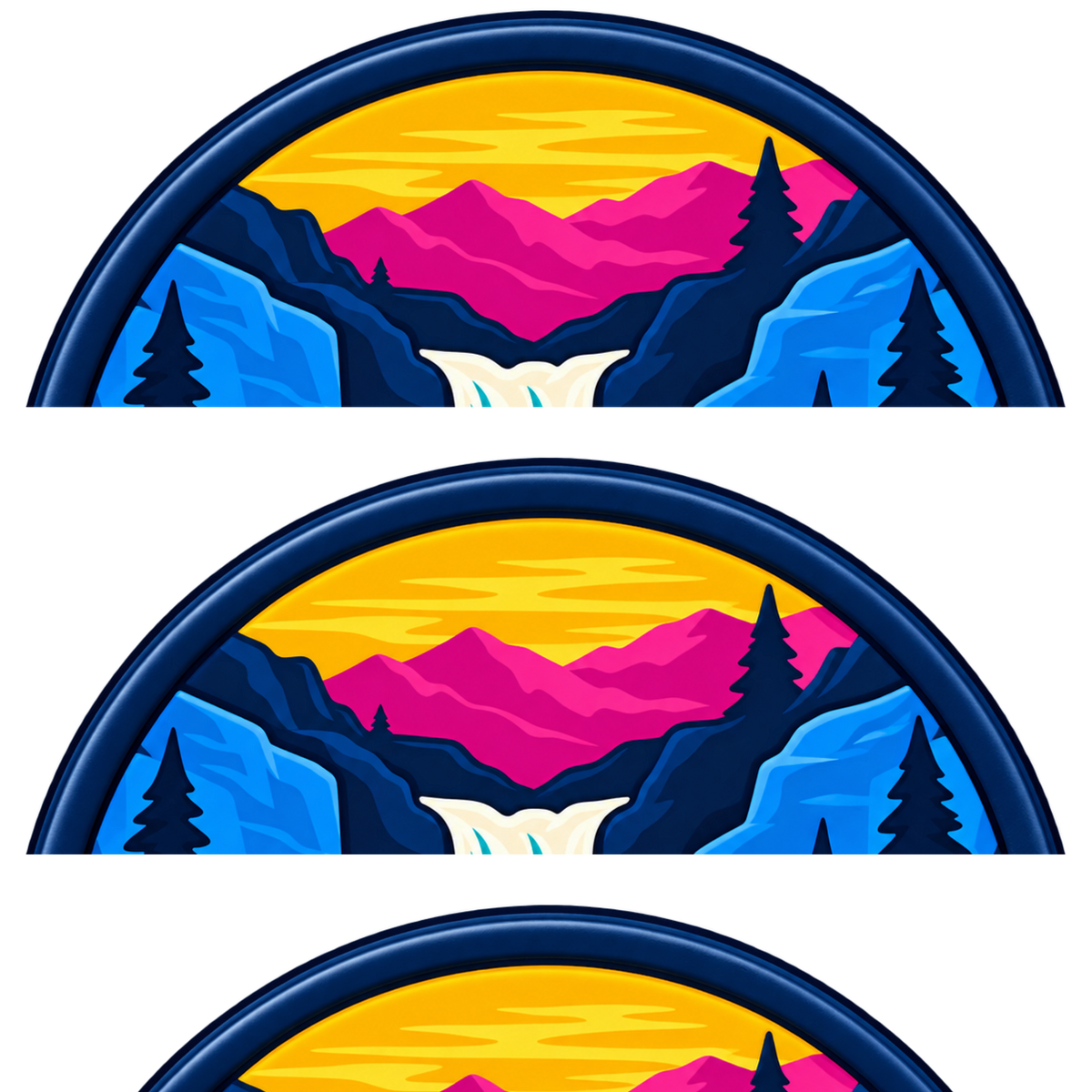 Ousel Falls — source artwork reference for the Big Sky collection